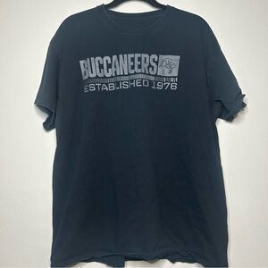 Gildan Black Buccaneers Established 1976 Graphic Tee